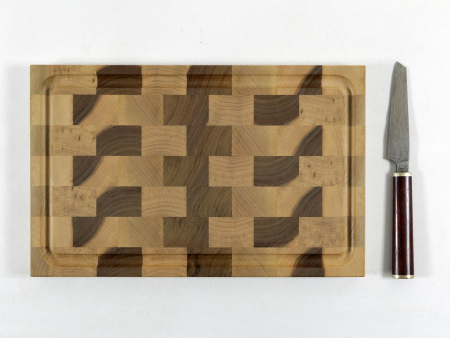 Hirnholzbrett Nussbaum 32,4 x 20,4 cm Sonderpreis